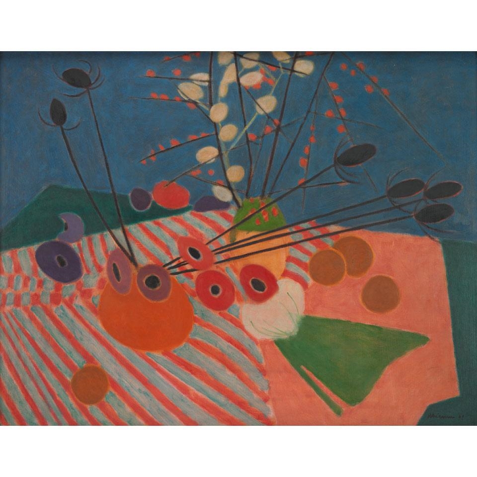 Jeanne Rhéaume | NATURE MORTE (1961) | MutualArt