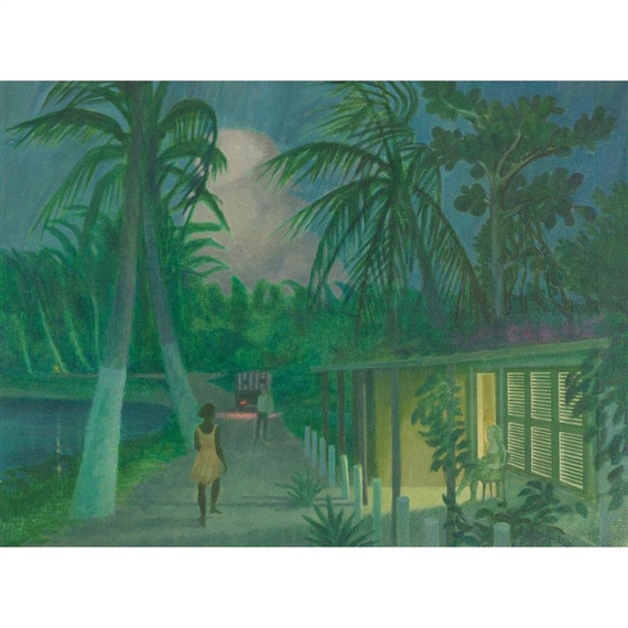 DUSK IN MARTINIQUE by Philip Henry Surrey