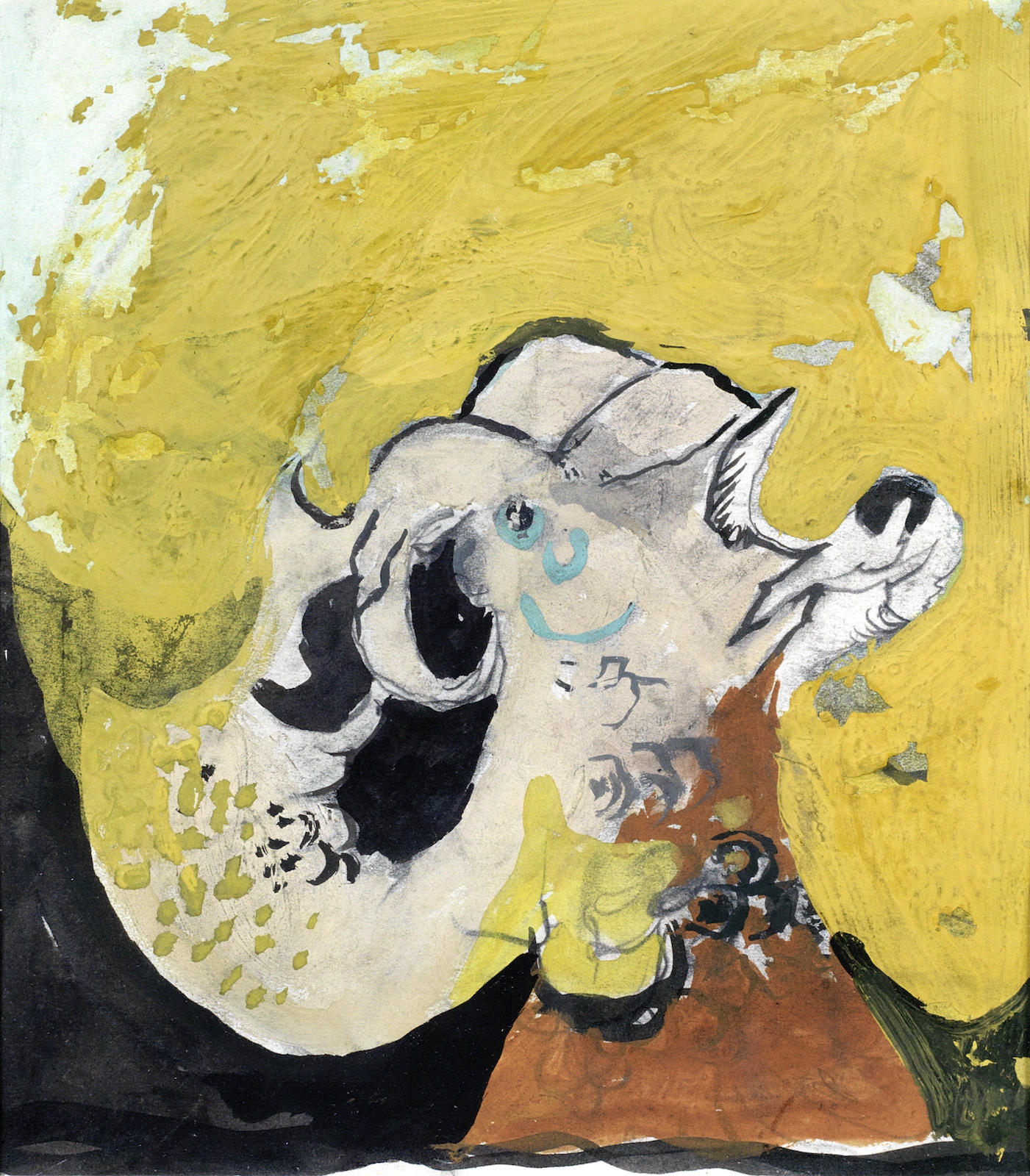 Graham Sutherland | Study for 'Entrance to a Lane' (1944) | MutualArt