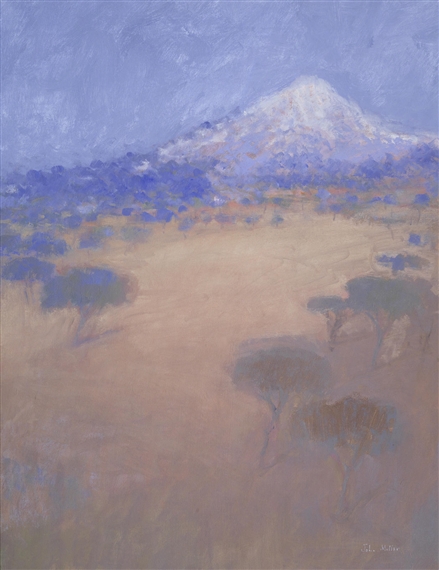 Olive Grove, Mallorca by John Miller