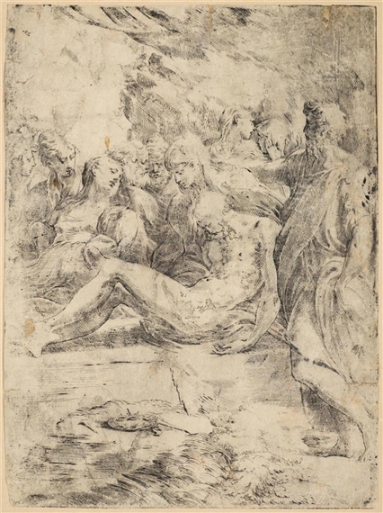 The Entombment by Parmigianino, 1963