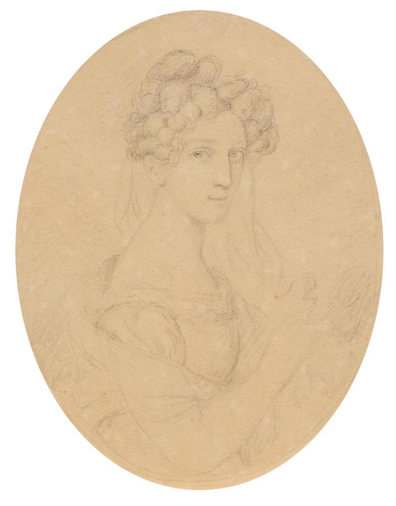 Portrait of Grand Duchess Sophie of Baden by Franz Xaver Winterhalter