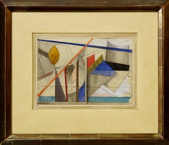 Abstract constructivist composition - Boris Korolyov