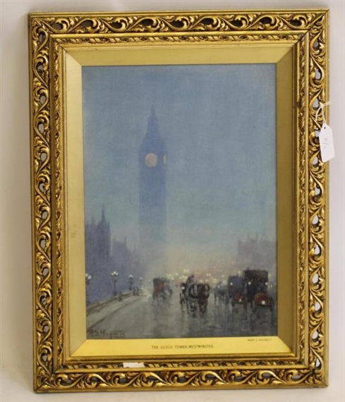 The Clock Tower, Westminster by Mary S. Hagarty
