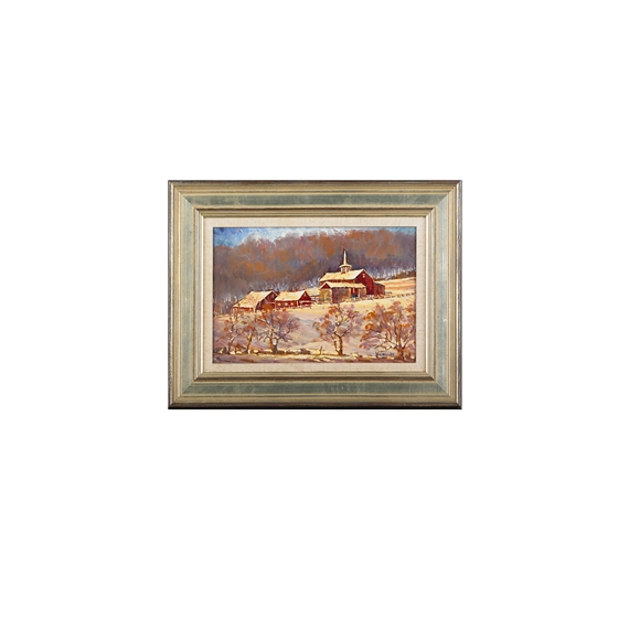 First Snow - Rosemont by Joseph Crilley