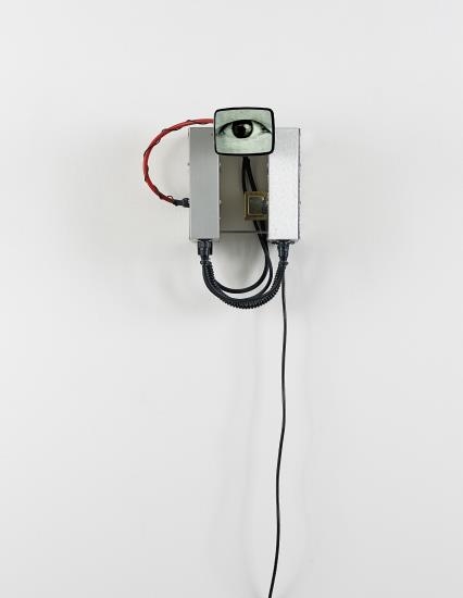 Wall Eye I by Alan Rath, 1997