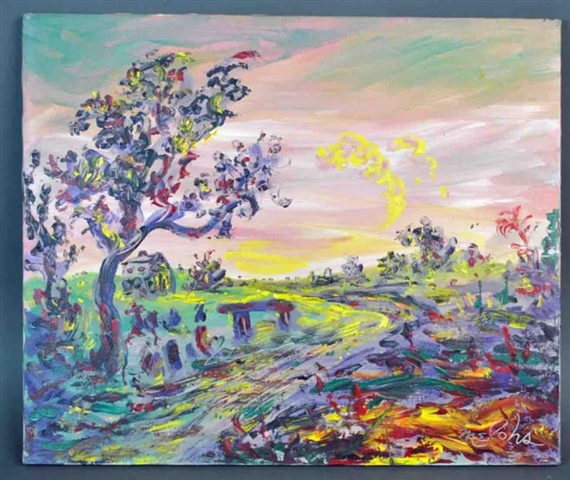 House on the Moors by Charles Melohs, 1972