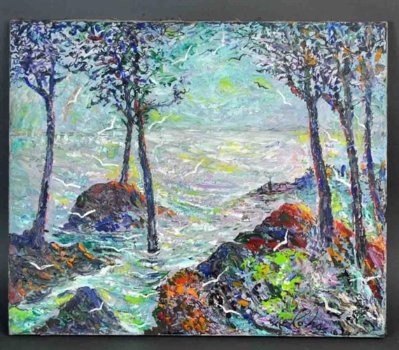 High Tide by Charles Melohs, 1972