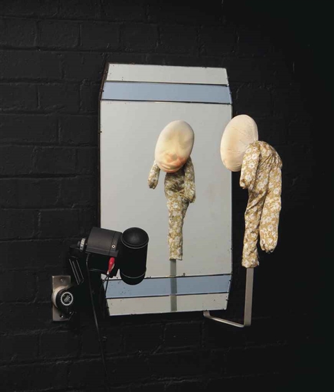 Mirror by Tony Oursler, 1996
