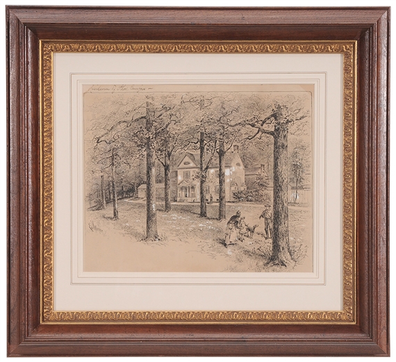 The Residence of Thomas Fairfax by Edwin J. Meeker