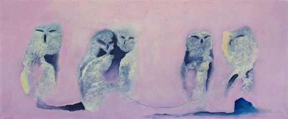 Owls I by Edyta Duduś, 2015