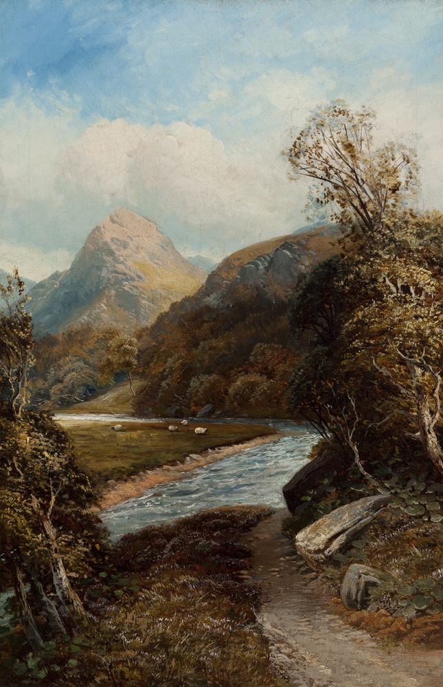 Clarence Roe | The Pillar Rock (1894) | MutualArt