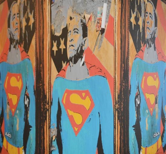 George Greenberg | SUPER OBAMA | MutualArt
