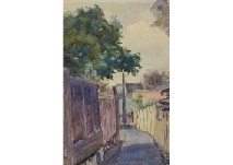 After-noon by Koga Harue, 1913