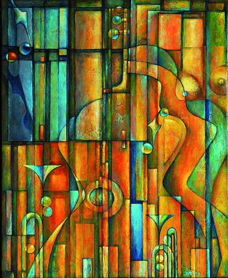 Concerto I. from Series City Nights by Jiri Kramara, 2003