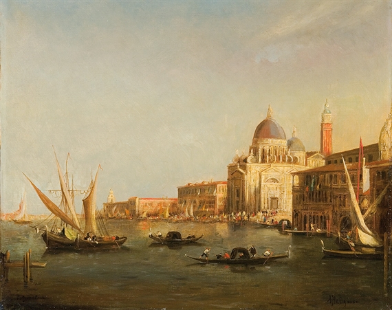 Axel Herman Haig | Canale Grande in Venice | MutualArt