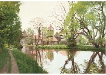 Artwork by Koji Nishifusa, Fresh Green Wind, Made of Oil on canvas