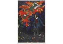 5 Works: Precognition I; Precognition II; Precognition III; Precognition IV; Precognition V by Tadanori Yokoo, 1989