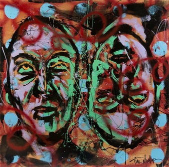 Self Portrait-Looking Up - Tim Mueller