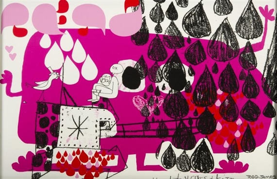 Todd James | Blacklight Print (2006) | MutualArt