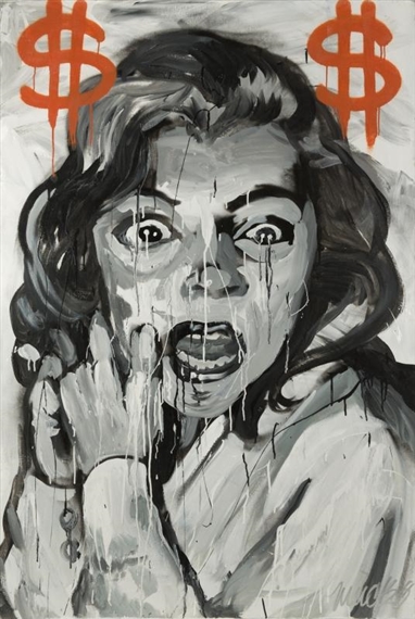 Money Scare Marilyn by Jules Muck, 2010