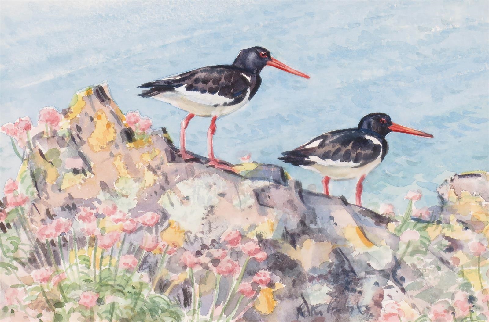 Peter Partington | Stockholm Oystercatchers | MutualArt