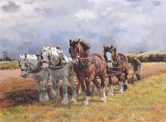 The plough team by Rosemary Sarah Welch