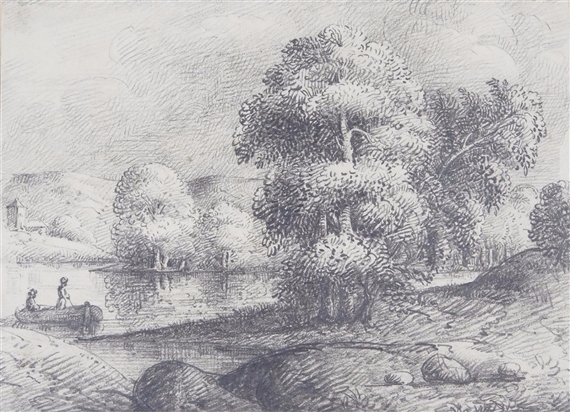 Landschaft Mit Baumen David Charles Read 1 main image 1