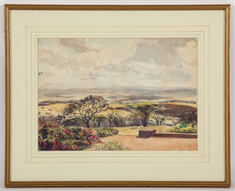 View from the Garden - Archibald Sandeman