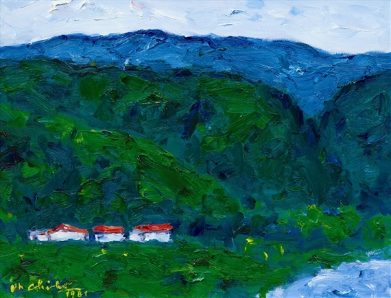 Landscape by Oh Chi-Ho, 1981