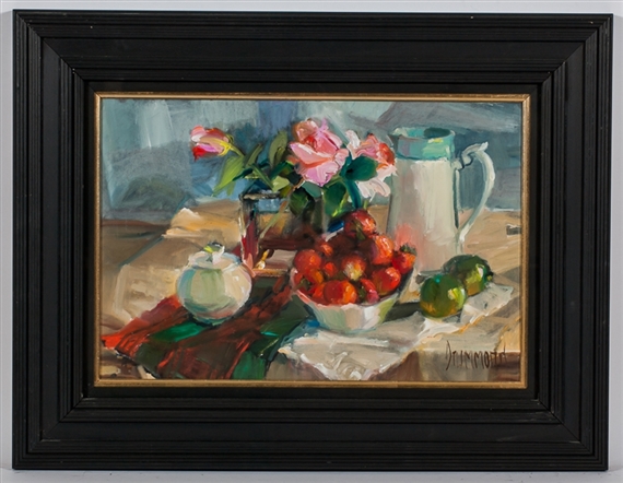 STRAWBERRIES AND CREAM by Marion Drummond