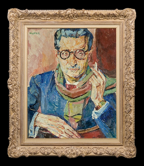 Man with Glasses (Boleslaw Nawrocki?) by Maria-Mela Muter
