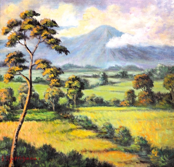 Landscape by S. Djuprijany