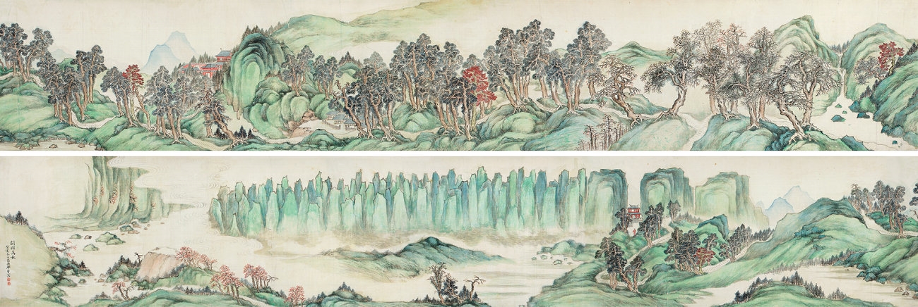 Artwork by Qiu He, LANDSCAPE