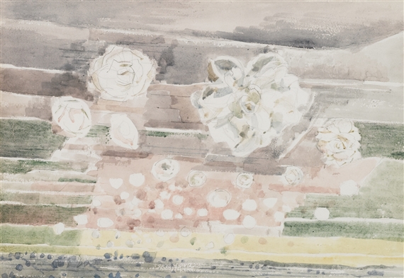 DAWN FLOWERS by Paul Nash, 1944
