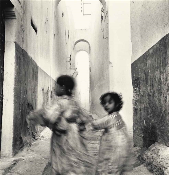 Running Children, Morocco, Rabat by Irving Penn, 1951, printed before 1959