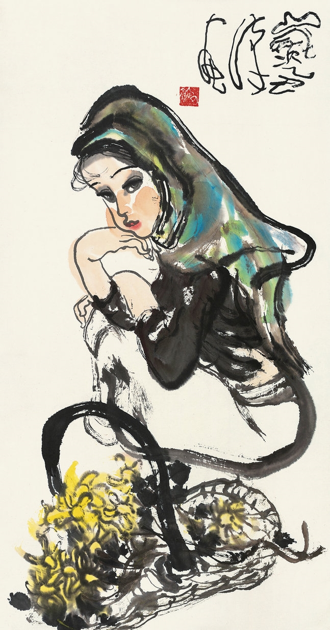 Artwork by Liu Han, CHARACTER