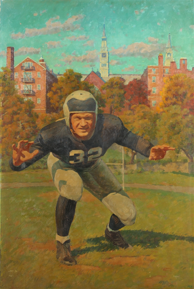 W. Jex Portrait of Al Blozis MutualArt