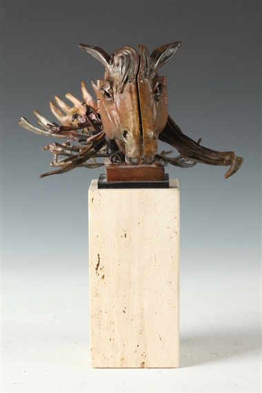 Face Facet Horse by Theodore Gall