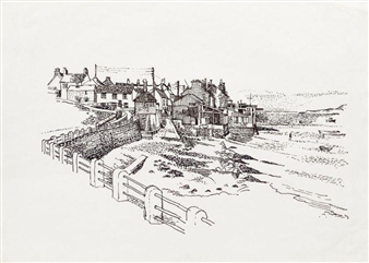 Fred Yates: Ink Drawings from Cornwall - John Martin Gallery, Chelsea