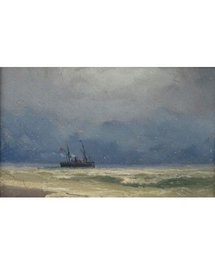 Ship on the Black Sea