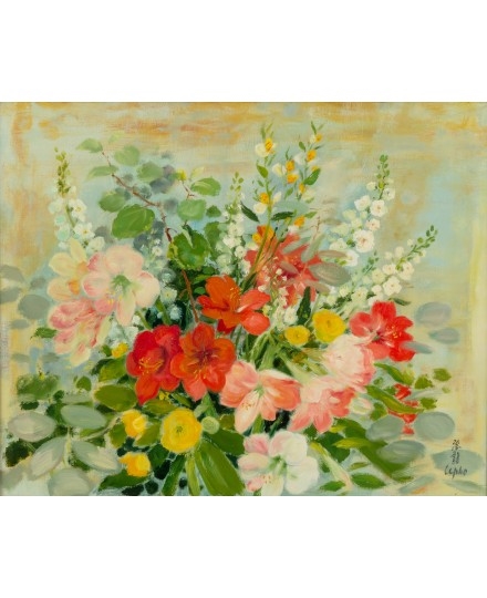 The Spring Bouquet by Lê Phổ