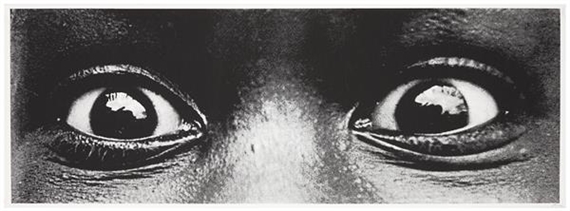 Untitled (Eyes) by JR, 2008