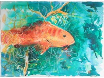 An exotic fish - Jill Hailes