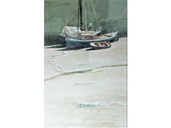 Douglas Harbour, Low Tide - Norman Sayle