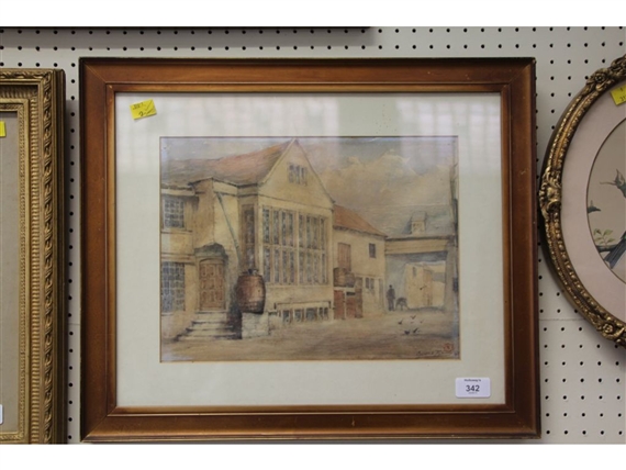 The Globe Room, Banbury by Bernard Finegan Gribble, 1991