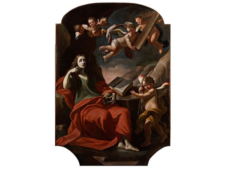 The Penitent Mary Magdalene by Lorenzo Pasinelli