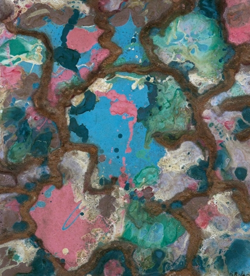 Matter Painting by Ralph Balson, Circa 1960
