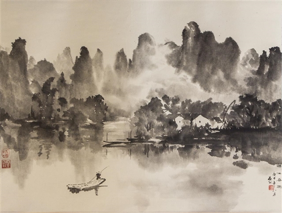 spring rain in li jiang - Xu Hong