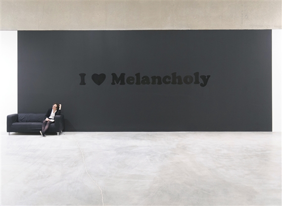 I LOVE MELANCHOLY by Jeremy Deller, 1997-2004